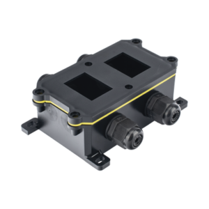 Caja de Plástico ABS/PA66 para Interruptores AccessPRO /  Compatible con los Interruptores APB-0 Series / IP65 / 4 Puertos de Conexión