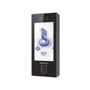 Terminal Facial MinMoe DS-K1T344MBWX-QRE1 / Lector QR Fisico Ultra Rapido / 3000 Rostros / Tarjetas MIFARE / Pantalla 4.5" / Hik-Connect Teams / IP65 / PoE WiFi / HIK-IA / SIP