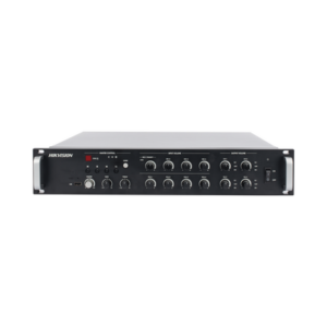 Amplificador de Red |  4 Zonas de 250W | 100V/70v | Calendarización de eventos | Biblioteca de Materiales de Audio | Entrada de Alarma |