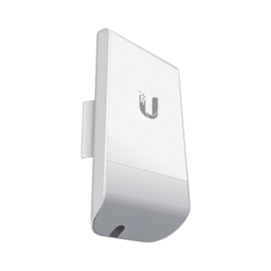 NanoStation airMAX locoM5 CPE,  hasta 150 Mbps, frecuencia 5 GHz (5170-5875 MHz) con antena integrada de 13 dBi
