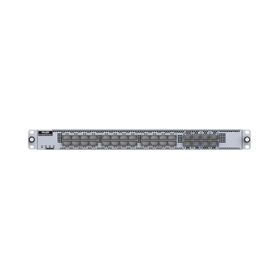 Switch Data Center 200GE / 24 Puertos QSFP56 200G + 8 QSFP-DD 400G / 16.0 Tbps 5350 Mpps / RDMA RoCEv2 PFC ECN Lossless Ethernet / Capa 3 Spine-Leaf VXLAN EVPN / BGP OSPF MLAG / 1 RU Fuentes 1+1 Hot-Swap