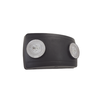 Luz de Emergencia SF660LB / 2W LED / 150 lm / 90 min Autonomía / Batería Ni-Cd / 127-240 VAC / UL 5VA / Negro