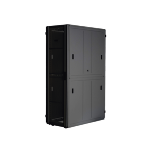 Gabinete FlexFusion™ XGL (Light) para Centros de Datos, 42 UR, 600 mm de Ancho, 1200 mm de Profundidad, Fabricado en Acero, Color Negro