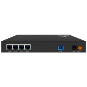 ONU Dual EPON/GPON / 4 Puertos PoE 802.3af/at Gigabit / 1 Puerto SC/UPC