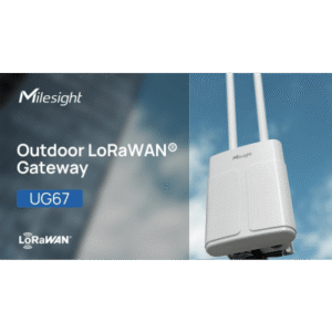 Gateway LoRaWAN para Exterior / 8 Canales / IP67 / 4G LTE / GNSS / PoE / Alcance 15 km
