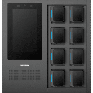 Estación de Carga y Respaldo de Información para Bodycam HIKVISION / Acceso por Reconocimiento Facial / Incluye 1 HDD de 2 TB