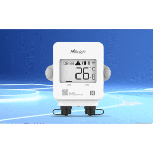 Display LoRaWAN para Monitoreo de Temperatura en Cadena de Frío / Pantalla LCD / Sensor Magnético / EN12830 / IP65