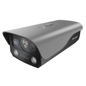(HikFire) Cámara IP de Detección Térmica de Incendios / Detección de Llamas y Temperaturas Anormales / 4 Megapíxel (Lente Óptico) + 1 Megapíxel (Lente Térmico) / Compatible con Hik-Connect