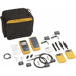 Certificador DSX-8000 para Cable de Cobre Cat5e, Cat6, Cat6A y Cat8, Precisión de Nivel VI/2G (2 GHz), Con WiFi Integrado y Pantalla LCD de 5.7 Pulgadas (14.48 cm), Versión Internacional