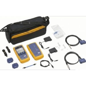 Certificador DSX-602 para Cable de Cobre Cat5e, Cat6 y Cat6A, Frecuencia de 500 MHz, Con WiFi Integrado y Pantalla LCD de 5.7 Pulgadas (14.48 cm), Versión Internacional