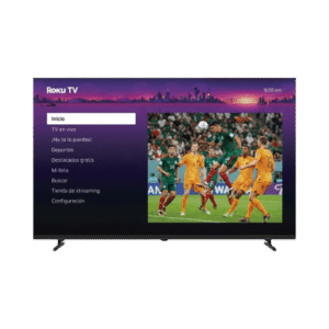 SmartTV QLED 32 Pulgadas / HD / ROKU TV / Control Parental / WiFi Integrado / VESA 100x100 mm
