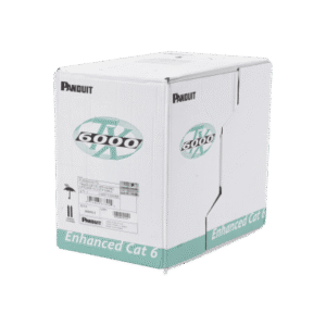 Bobina de Cable UTP 305 Metros (1000 Pies) de Cobre, TX6000? PanNet, Reelex, Gris Internacional, Categoría 6 Mejorado (23 AWG), PVC (CM), de 4 Pares