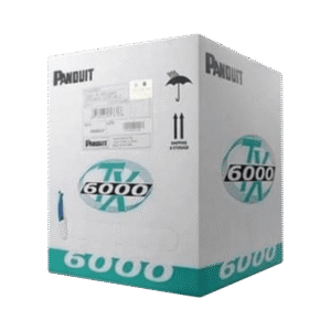 Bobina de Cable UTP 305 Metros (1000 Pies) de Cobre, TX6000™ PanNet, Reelex, Amarillo, Categoría 6 Mejorado (23 AWG), PVC (CM), de 4 Pares