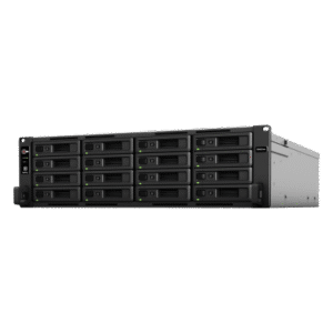 Servidor de Almacenamiento Synology RackStation RS4021xs+ | 16 Bahías | Procesador Intel Xeon D-1541 de 8 Núcleos | Memoria 16 GB Ampliable a 64 GB | RAID F1, 0, 1, 5, 6, 10 | 403,000 IOPS | 6,200 MB/s Lectura Secuencial | Energía Red