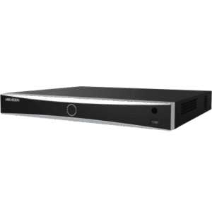 [AcuSeek] NVR 12 Megapixel (4K) / 32 canales IP / 16 Puertos PoE+ / Recocimiento Facial / AcuSense (Evita Falsas Alarmas) / 2 Bahías de Disco Duro / HDMI en 4K / Alarmas I/O / 300 Metros PoE Modo Extendido