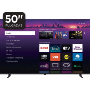 Smart TV QLED / 50 Pulgadas / 4K UHD / Dolby Audio / Wi-Fi / 3 HDMI / VESA 200x200 mm