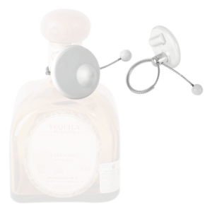 Tags RF para Botellas / 8.2 MHz / 50x33 mm / Alcance 140-160 cm / Gris Claro