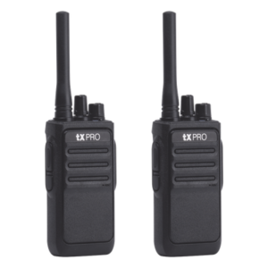 Radio Portátil Analógico UHF / 2W / 16 Canales / 400-470 MHz / VOX Manos Libres / Batería 6-8 hrs / Uso Inmediato
