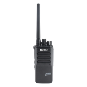 Radio Portátil / DMR Digital y Analógico / VHF 136-174 MHz / 64 Canales / 4 Zonas / Cifrado / 5W / USB-C