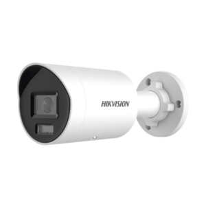 [Dual Light + ColorVu] Bala IP 4 Megapixel / Lente 2.8 mm / 40 mts IR + 40 mts Luz Blanca /  Microfono Integrado / Exterior IP67 /   WDR 130 dB / ACUSENSE / Captura Facial /  PoE / ACUSEARCH