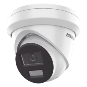 Cámara Turret IP / 4 Megapixel / Dual Light 30 m (98.4 ft) / AcuSense / WDR 120 dB / IP67 / PoE