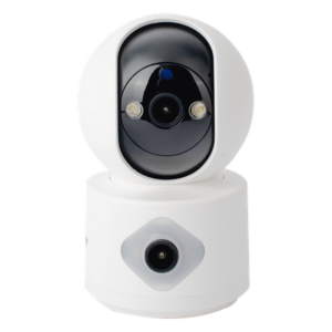 Cámara IP WiFi / Doble Lente 3MP / Pan 320° / Tilt 70° / Autoseguimiento / IR 10 m (32.8 ft) / Audio Bidireccional / microSD 128GB