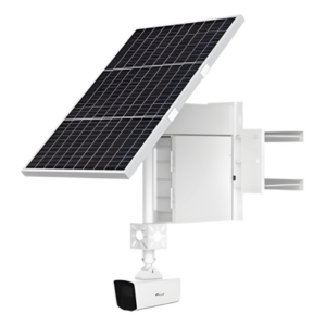 Cámara Solar 4G con IA LPR / 4 Megapixel / Visión Nocturna 20 m (65.6 ft) / Batería 9 Días / IP67 / Montaje para Poste