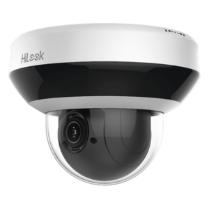 Mini PTZ IP / 4 Megapixel / Zoom Óptico 4X / IR EXIR 20 m (65.6 ft) / WDR 120 dB / Audio Bidireccional / PoE / IK10 / IP66