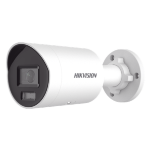 [Dual Light + ColorVu] Bala IP 8 Megapixel (4K) / Lente 2.8 mm / 40 mts IR + 40 mts Luz Blanca /  Microfono Integrado / Exterior IP67 /   WDR 130 dB / ACUSENSE (Filtro de Falsas Alarmas) / Captura Facial / PoE / Metal / ACUSEARCH