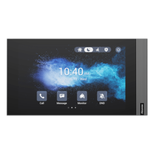 Monitor Interior IP / Pantalla Táctil 7 Pulgadas / Wi-Fi 6 / PoE / SIP 2.0 / 8 Entradas de Alarma / Montaje Horizontal o Vertical
