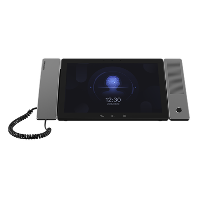 Estación Maestra Touch IP / Pantalla 10.1' / 1280x800 / 128 Cámaras / 10,000 Monitores / Android 7.1 / HDMI / Lector de Huellas