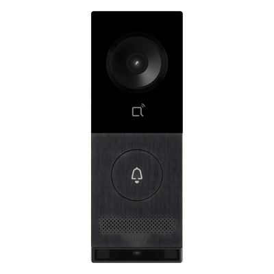 Videoportero IP / 5 MP + 2 MP / Detección de Paquetes / Escaneo QR / SIP y ONVIF / PoE / IP66 / IK08