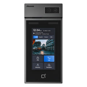 Panel de Control de Acceso IP / Pantalla Táctil IPS 5 Pulgadas / Cámara 2 Megapixel / Reconocimiento Facial / Múltiples Métodos de Desbloqueo / PoE / IP66 / IK08