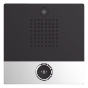 Intercomunicador IP de Video / HD 720p / 1 Botón / 2 Líneas SIP / PoE 802.3af / IP54 / Relé Integrado
